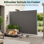 Einziehbare Seitenmarkise 180×300 cm